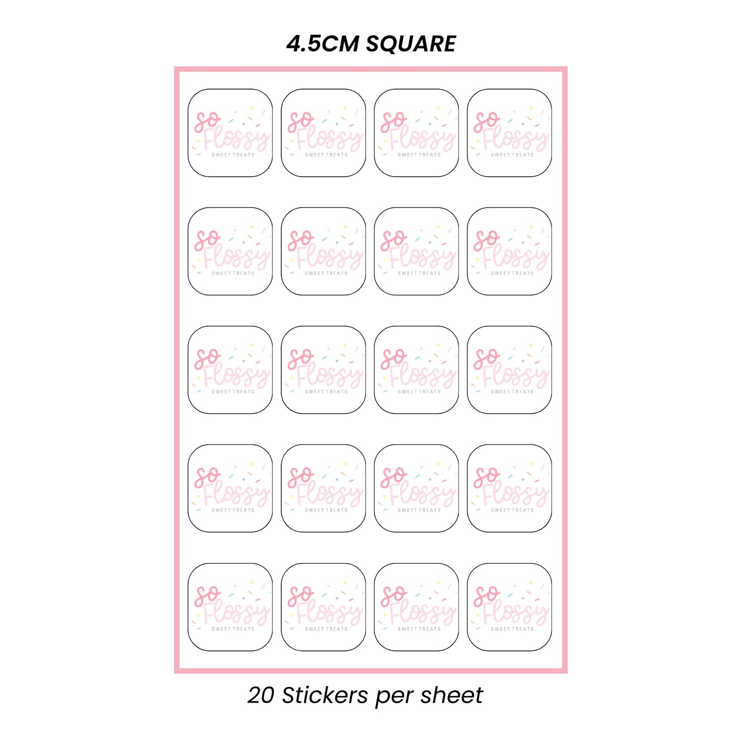 Custom Stickers - Square