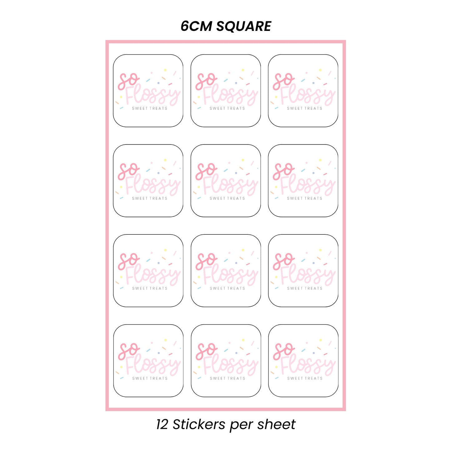 Custom Stickers - Square