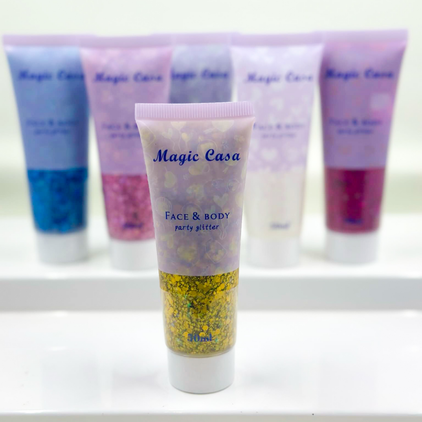 Gel Tubes | Glitter Glam