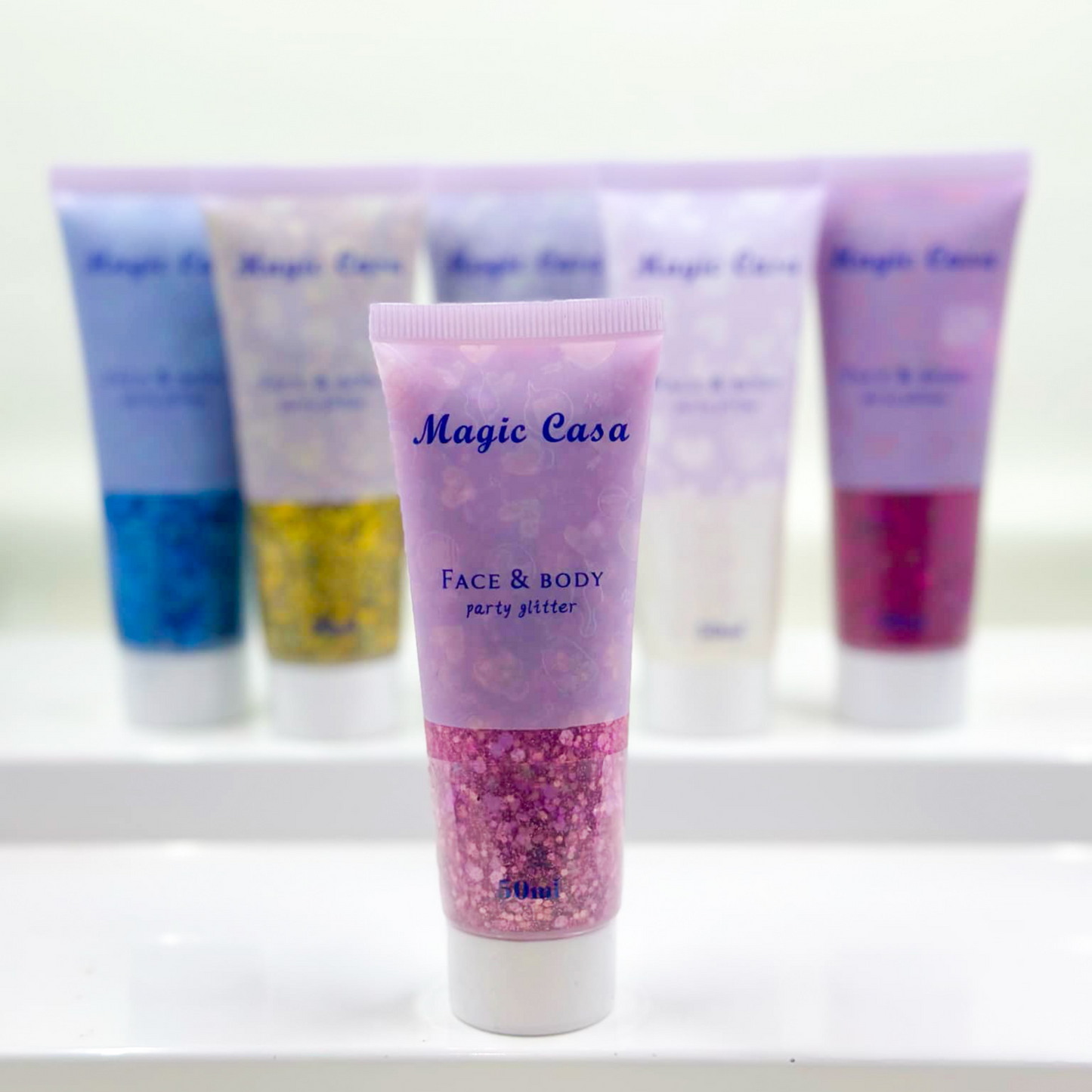 Gel Tubes | Glitter Glam